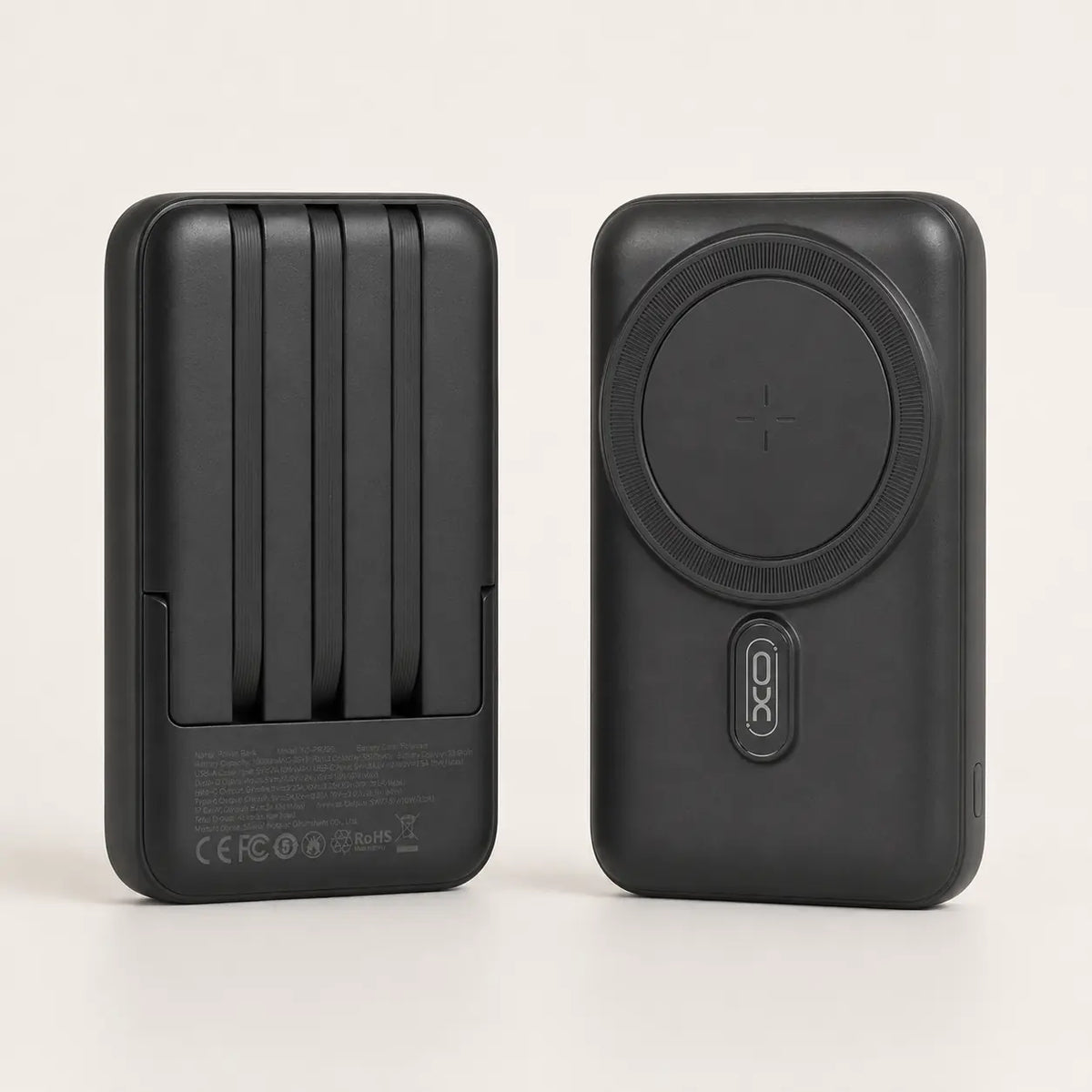 Front and back of the SnapReserve power bank